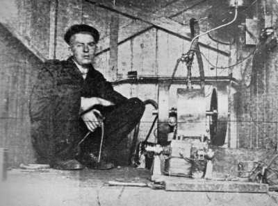 Early picture of John Logie Baird