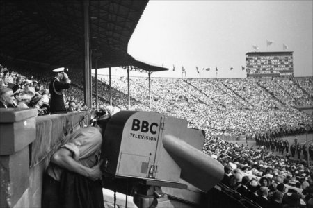 BBC camera at the 1948 Olympics