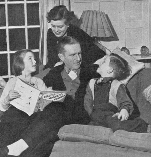 Norman Collins and family 1953