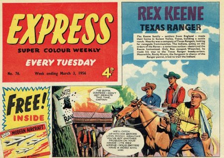 TV Express Comic 1956